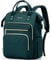 LOVEVOOK Laptop Backpack for Women, 17 inch Womens Backpack for School College with USB Port & Anti-theft Zipper, Large Computer Laptop Rucksack Casual Daypacks for Business Travel, Dark Green