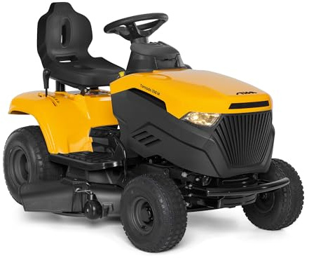 STIGA 398 M a Tornado Trattorino Tagliaerba, 352 cc, 98 cm – Multiclip, Trasmissione Meccanica – Prati fino a 5.000 m²