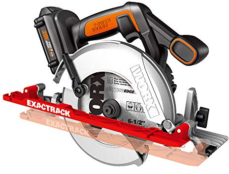 Worx WX530L Exactrack 20V 6-1/2 Circular Saw