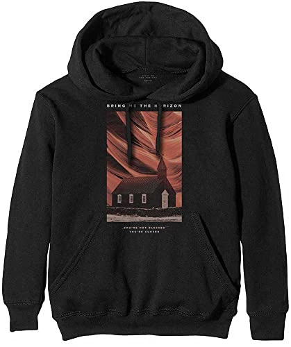 Bring Me The Horizon Herren You're Cursed Kapuzenpullover, Schwarz (Black Black), Medium