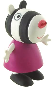 Comansi Figura Peppa Pig ZOE Zebra Multicolor (90153