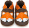 Juicy Bumbles Lauflernschuhe - Krabbelschuhe - Babyhausschuhe - Fuchs - 18-24 Monate (Größe 24/25)