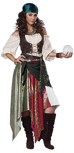 California Costumes Renaissance Fortune Teller/Pirat Erwachsenenkostüm - - X-Small
