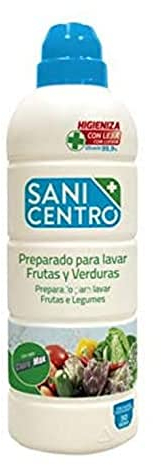 Sanicentro Limp Frutas/Verduras, Estándar, 750 ml (Paquete de 1), 750