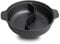 LTLWSH Hot Pot Marmite À Fondue, Cuisinière À Induction À Deux Séparations De Saveur en Cast Iron Épais Utilisable Marmite Fondue Chinois, Fondue Divisée Très Épaisse,32cm