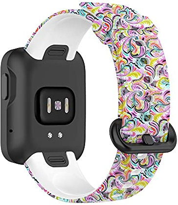 WIIKAI Cinturino Compatibile per Redmi Watch/for Mi Watch Lite Regolabile di Ricambio Bracciale.(Face)