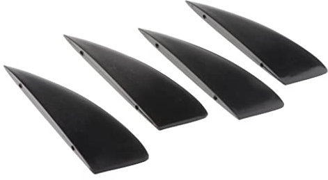 Sharplace 4 Pièces/Ensemble Aileron de Kiteboard en Fibre de Verre Mouche Kite Planche de Surf Accessoires D'aileron
