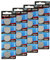 HyCell Knopfzelle 20er Pack Lithium Batterie CR2430 3V - Erstklassige Qualität - Knopfbatterie für täglichen Gebrauch in Geräten wie Fernbedienungen, Autoschlüsseln, Taschenrechnern, Waagen, uvm.
