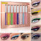 8 Farben Matter Liquid Eyeliner Kit, Wasserdicht Langlebig Schnell trocknend Glatt Kein Verschmieren Bunter flüssiger Eyeliner Stift Hochpigmentierter Eyeliner-Stift-Set (# 01)