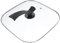 TOPBATHY 1pc Multi-functional Square Electric Frying Pot Cover Tempered Glass Lid Deflating for Pressure Balance for Versatile Cooking and Kitchen Decor