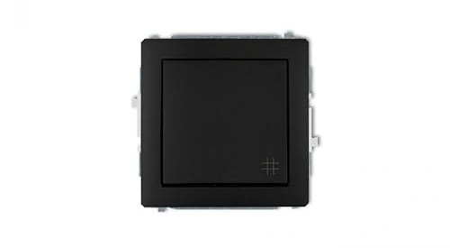 DECO Kreuzverbinder schwarz matt 12DWP-6 Karlik Elektrotechnik 5903418069490