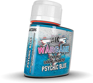 AK WARGAME LIQUID PIGMENTS AK1206 Psychic Blue (35ml)
