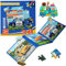 Kinderpuzzle,Magnet Puzzle,Auto Puzzle für Kinder,Reisespiele Kinder Pädagogisches Puzzles,Pädagogisches Spielzeug,Lernspielzeug für Kinder 3 4 5 Jahren,Geschenk und Spiele für Kinder