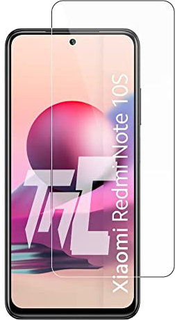 TM-Concept® Vidrio templado para Xiaomi Redmi Note 10S - Cristal protector de 0,26 mm radian 2,5D