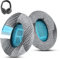 Wzsipod Cooling-Gel QuietComfort 35 / QC 35ii Replacement Ear Pads for Bose Headphones, Compatible with Bose QC45 QC35 QC25 QC2 QC15/ Around-Ear 2 AE2i AE2w/ SoundTrue & SoundLink Series (Grey Fabric)
