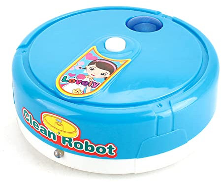 Keloc Robot Aspirateur,Robot Nettoyeur pour Enfants | Jouez à l'aspirateur avec des lumières, des Sons réalistes pour Faire Semblant de Jouer à Un Jeu de rôle pour Le Nettoyage de la Maison, Ensemble