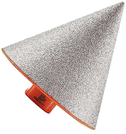 Diamant-Fase-Fräser, BRSCHNITT 75 mm Diamant-Fingerfräser Diamantbohrer mit M14-Gewinde zum Vergrößern, Polieren und Anfasen der Exsit-Löcher