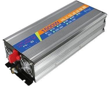 LCD sine wave 1500W 12V to 110V solar home air conditioner car inverter (Size : 60V-220V)