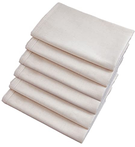 ABOOFAN 6 Pezzi colino per panni da caffè garza riutilizzabile cleanseen panno pulizia panno cleansen filtro garza per colino tessuto di cotone filtrante succo Gabé