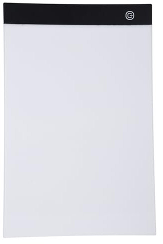 Brrnoo USB LED Light Box für Zeichenbrett, Tracing und Schablone Board - Professionelles Design Board für Kunst, Grafik und DIY - Hochwertig und Durable (30x40cm)