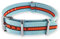 Natos.com - Gulf Le Mans Style Hellblau Orange NATO Uhrenarmband G10 Military Nylon Strap - 22 mm