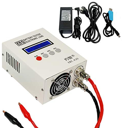Kaichenyt 85w Carica Capacità Tester Kit, Ebc-A20 Batteria Al Piombo Elettronica Carica Potenza Tester di Capacità, Per Litio/Piombo Acido
