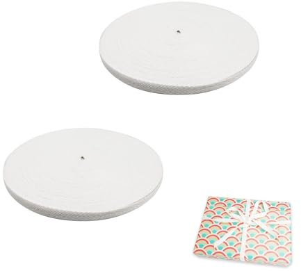 YFaith Schrägband Baumwolle 1 cm x 45 m, 2 Rolle Webband zum Nähen, Baumwollband Weiß, Hochwertiges Schrägband Jersey Einfassband, Fischgrätenmuster Köperband für Nähen, Basteln, Spitzen, Dekorieren