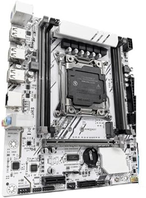 Kit scheda madre X99-W con CPU LGA2011-3 Xeon E5 2680V4 DDR4 16 GB (1 * 16 GB) 2133 MHz, NVME M.2 SATA(Motherboard+CPU)