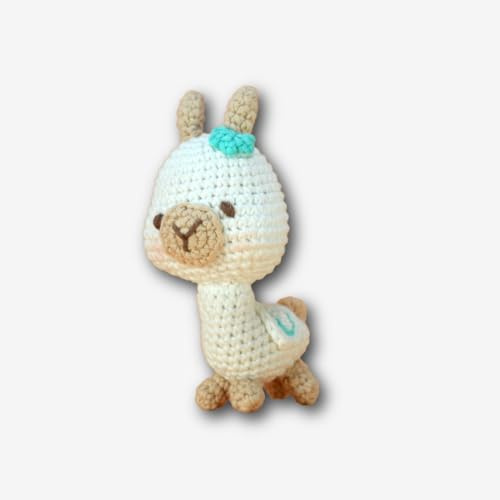 Knitty Critters - Adorables - Lucy das Lama | DIY Amigurumi Häkelset