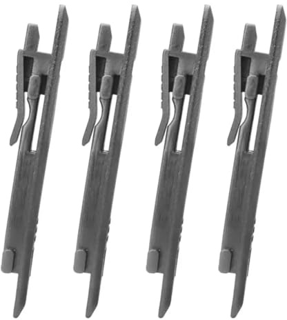 Abdeckkappen Dachträger Kompatibel Mit Hyundai Für I30 872552L000 4-teiliges Set Dachleisten-Abdeckleisten-Abdeckleisten-Abdeckkappen-Ersatzteil