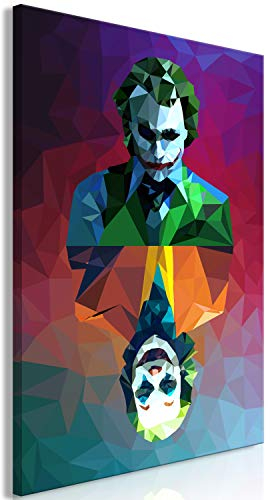 murando - Wandbilder XXL Abstrakt 80x120 cm 1 tlg - Wand Deko Vlies Leinwand Bilder Groß Wanddeko Wohnzimmer Schlafzimmer Kunstdrucke - Street Art Graffiti bunt h-A-0152-b-a