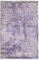 carpetfine Mara Teppich Violett 70x240 cm | Moderner Teppich für Wohn- und Schlafzimmer
