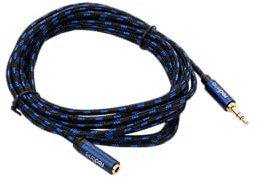 Redline Cavo prolunga audio Jack con connettore dorato