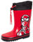 Marvel Ragazzi Spiderman Wellington stivali con lacci top per bambini stivali di gomma Wellington Wellys, Rosso, 33 EU