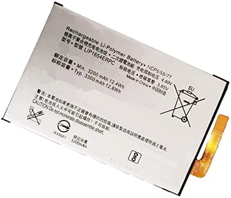 WXKJSHOP LIP1654ERPC Battery Replacement for Sony Xperia XA2 L2 H3321 1ICP5/55/77 3.85V 12.4Wh