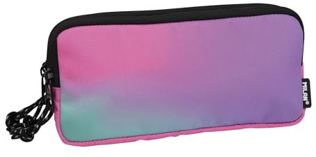 Pencil Case 3 Zippers Sunset, Pink Milan®