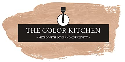THE COLOR KITCHEN helle Wandfarbe - Malerfarbe für Wohnzimmer und Schlafzimmer - matte Innenfarbe in Orange - 2,5l Deckfarbe in TCK6021