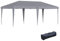 Outsunny Pop Up Gazebo 3 x 6m, Foldable Canopy Tent, Height Adjustable Wedding Awning Canopy w/Carrying Bag, Grey