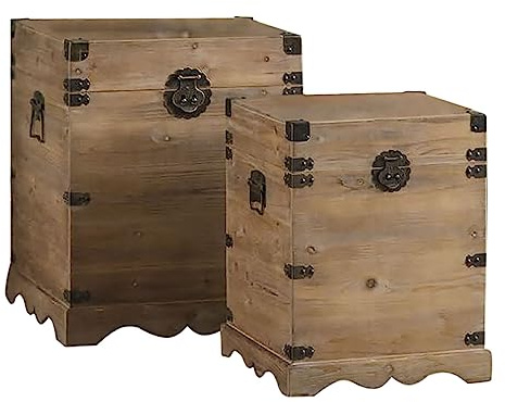 DKD Home Decor Truhen-Set, Standard