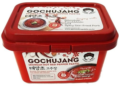 AJR Gochujang Korean Hot Red Pepper Bean Paste 500gm (case of 6)
