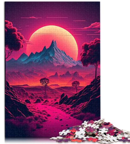 1000-teiliges Puzzle, Kosmische Träume, für Erwachsene, Familien oder Kinder, Holzpuzzle, Lernspiel für Erwachsene und Kinder, Größe: 50 x 75 cm