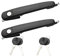 Merautop SJ Außentürgriff vorne Links und rechts Türgriff vorne Ersatz für Galaxy Mk11995-2006 Alhambra I Córdoba I Polo III Sharan Caddy Autozubehör Teil# 6N0837207 6N0837208 856440700