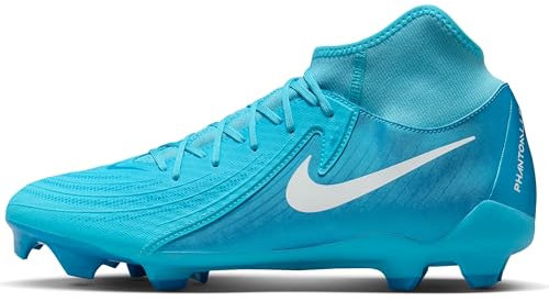 NIKE Men's Phantom Luna Ii Academy Fg/Mg Sneaker, White, 10.5 UK