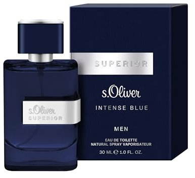 Superior Intense Blue Men | Eau de Toilette - aromatisch - spritzig - sinnlich - für maskuline Stärke | 30ml Eau de Toilette