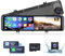 Hodozzy 4K Rückspiegel Dashcam mit Rückfahrkamera, 11,26 Zoll IPS Touchscreen Wireless CarPlay Android Auto, Bluetooth, ADAS, Spiegel Kamera für Auto Dash Cam Vorne und Hinten Loop-Aufnahme, FM/AUX
