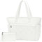 TILYMOL Handtasche Damen, Tote Bag für Frauen - Große Puffy Tote Tasche mit Geldbörse, gesteppte Umhängetaschen, leichte Handtasche für Reisen, Arbeit