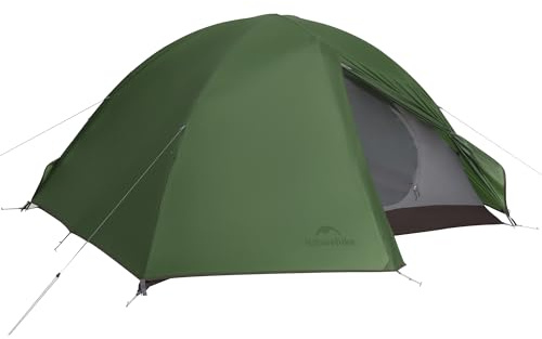 Naturehike Cloud Creek 2/3 Person Camping Zelt Ultraleicht 7001 Aluminium Sonnenschutz & Wasserdicht für Backpacking Wandern Outdoor-Abenteuer