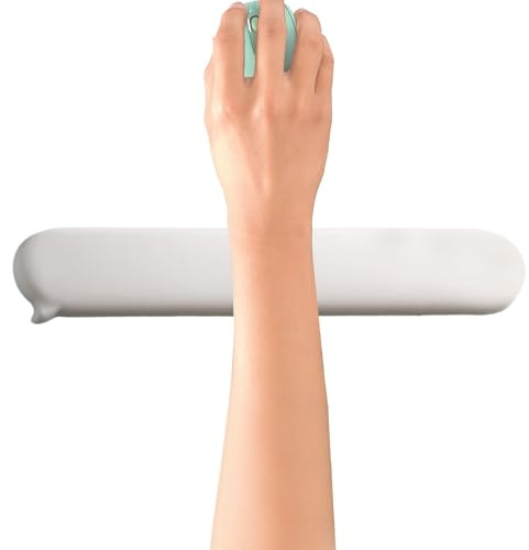 Generico WristPad For Keyboard| Ergonomic Portable Washable Mat | WristRest For Keyboard, for Computer Typing Work Home Offices Men The Computer wristRest Is Designed With An Ergonomic SWomen Elbow