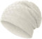 Compagno Gefütterte Mütze Herren Damen Wintermütze Beanie Strickmütze Winter Weihnachten Haube Hat Cap Männer Frauen
