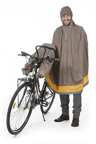 Tucano Urbano Garibaldina Opossum Cape für Erwachsene, Unisex, Dove-Grey, L/XL